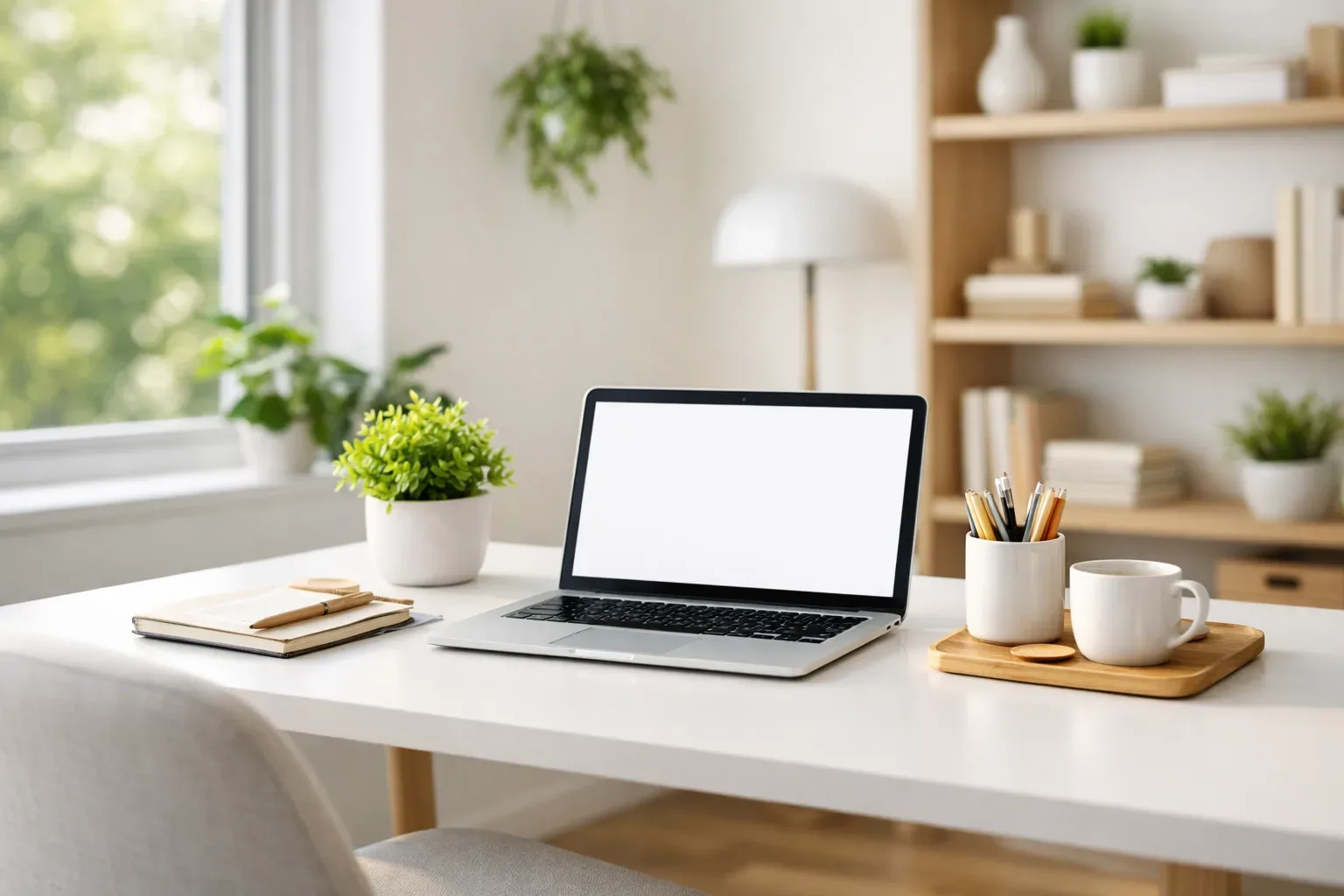 Bright interior and office website